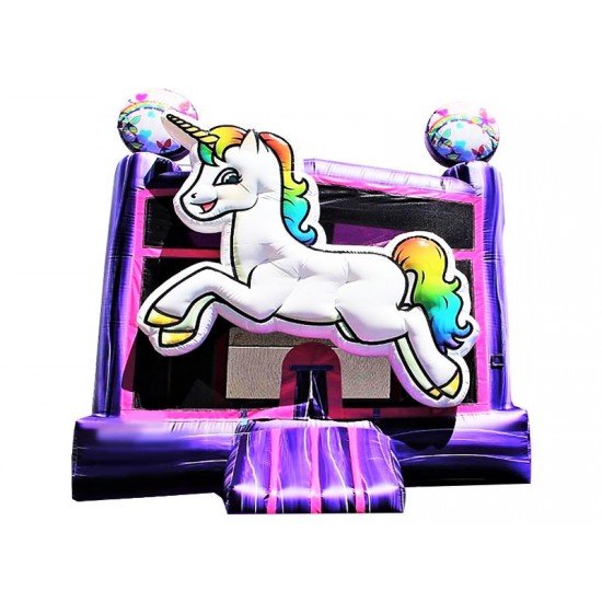 Unicorn 3D Bounce House