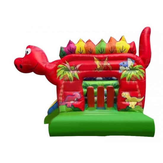 Red Dino Bouncy Castle